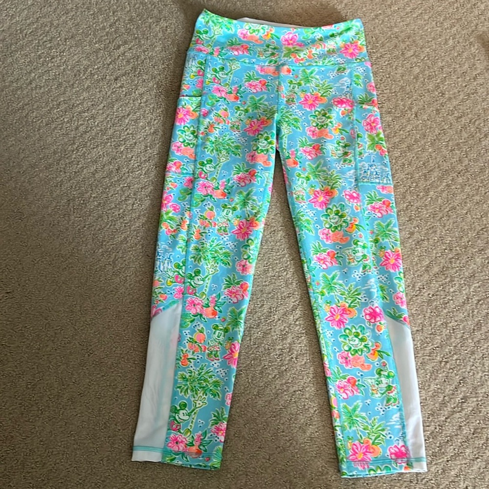 Lilly Pulitzer Weekender High Rise Legging. Size Small Disney Parks Exclusive